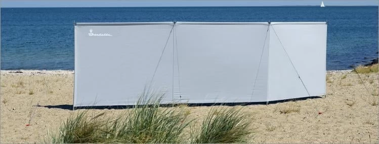 Isabella Sun 3-delig Windscherm - Grijs 4 Isabella Sun 3-delig Windscherm - Grijs - Afbeelding 2