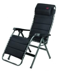 Crespo AP-232 Air-Deluxe Relaxstoel Zwart -Wildernis  Camping Winkel 22664 crespo relaxstoel ap 232 80 air deluxe