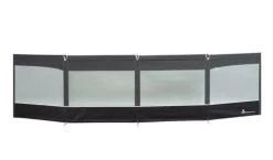 Isabella Linea 4-delig Windscherm - Zwart