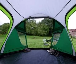 Coleman Chimney Rock 3 Plus / 3 Persoons Tunneltent - Groen -Wildernis  Camping Winkel 41103 coleman chimney rock 3 plus 3 persoons tent