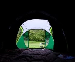 Coleman Chimney Rock 3 Plus / 3 Persoons Tunneltent - Groen -Wildernis  Camping Winkel 41104 coleman chimney rock 3 plus 3 persoons tent