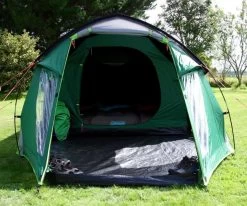 Coleman Chimney Rock 3 Plus / 3 Persoons Tunneltent - Groen -Wildernis  Camping Winkel 41105 coleman chimney rock 3 plus 3 persoons tent