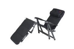 Crespo AP-233 Air Deluxe Ligbed Zwart 8 Crespo AP-233 Air Deluxe Ligbed Zwart -Wildernis Camping Winkel 41355 crespo zit ligstoel ap 233 80 zwt airdl