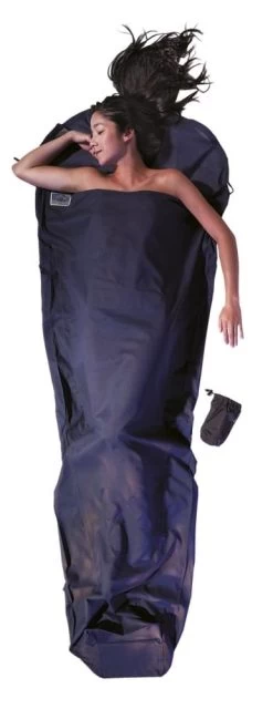 Cocoon Mummy Liner Egyptisch Katoen Lakenzak Blauw