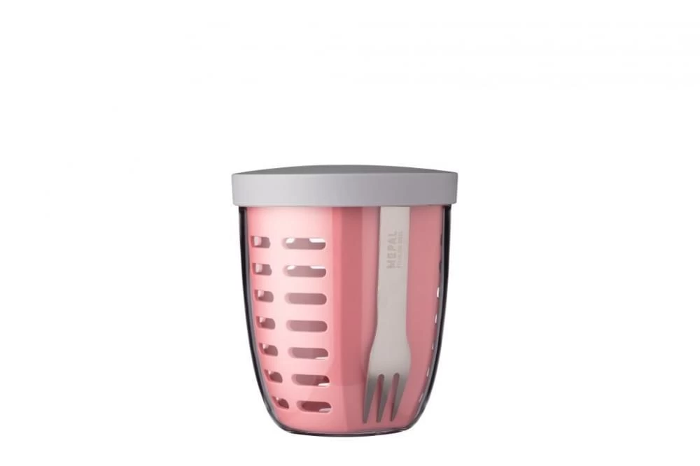 Mepal Fruit & Veggie Pot Ellipse Roze 3 Mepal Fruit & Veggie Pot Ellipse Roze