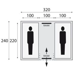 Wildernis Camping Winkel 12 Wildernis Camping Winkel -Wildernis Camping Winkel 57920 safarica chicco 2 2 persoons tent