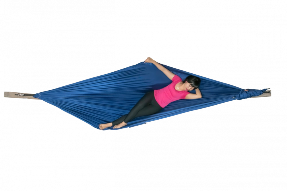 Ticket To The Moon Compact Single Hangmat Donkerblauw 4 Ticket To The Moon Compact Single Hangmat Donkerblauw - Afbeelding 2