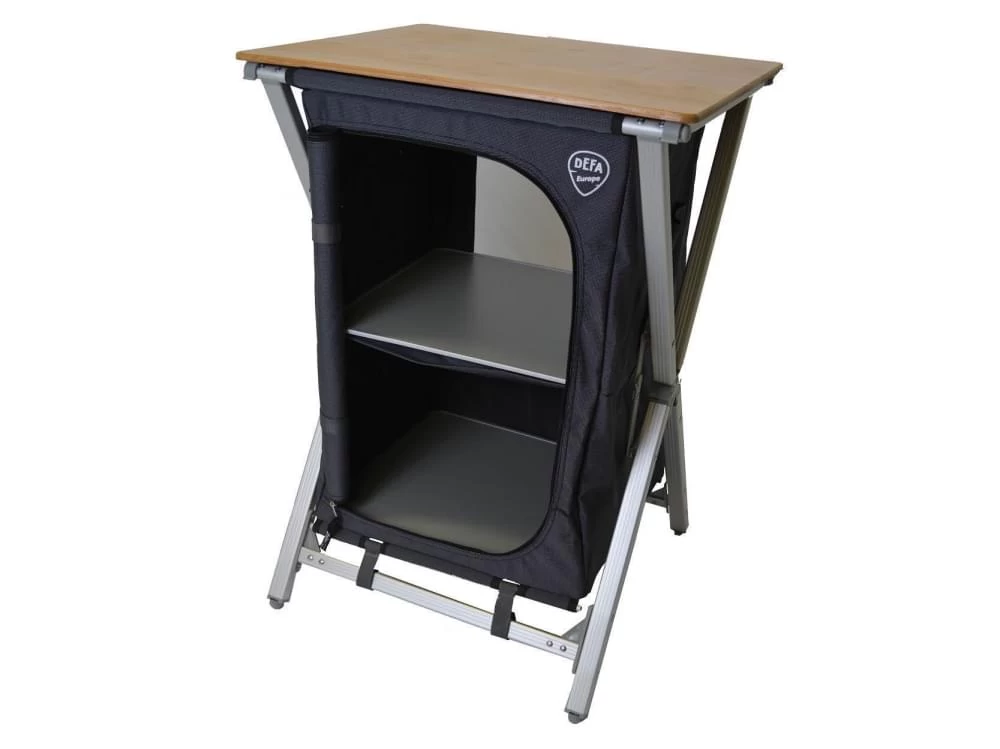 Defa Easy Folding Bamboe 60 X 49 X 82 Campingkast 3 Defa Easy Folding Bamboe 60 X 49 X 82 Campingkast