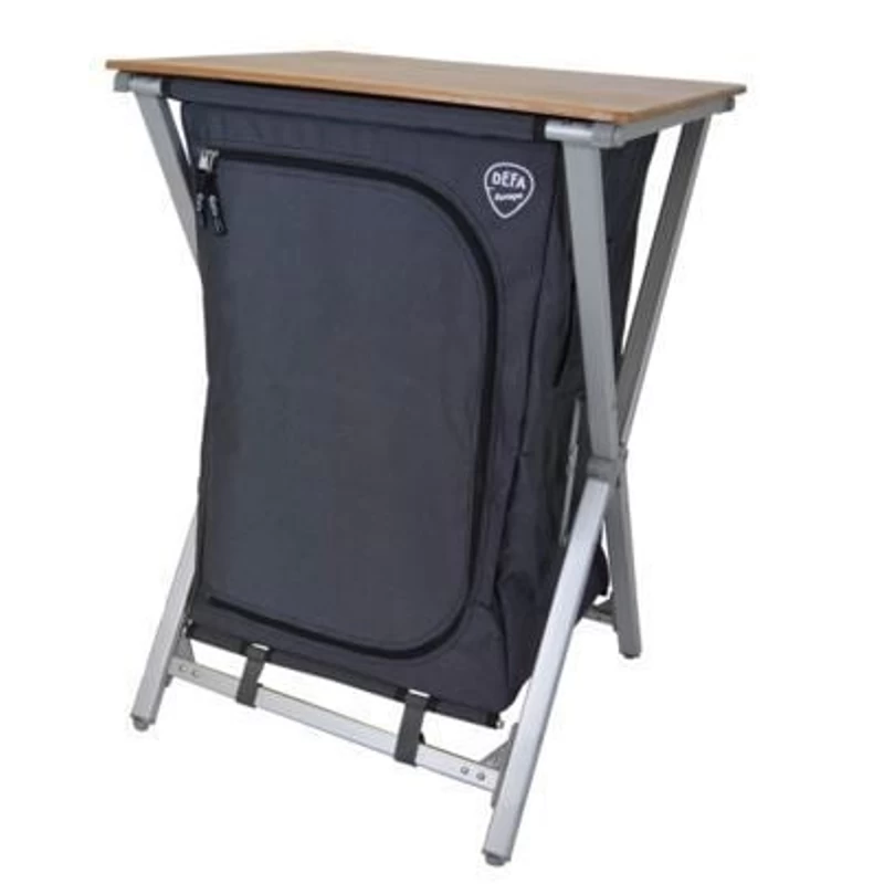 Defa Easy Folding Bamboe 60 X 49 X 82 Campingkast 4 Defa Easy Folding Bamboe 60 X 49 X 82 Campingkast - Afbeelding 2