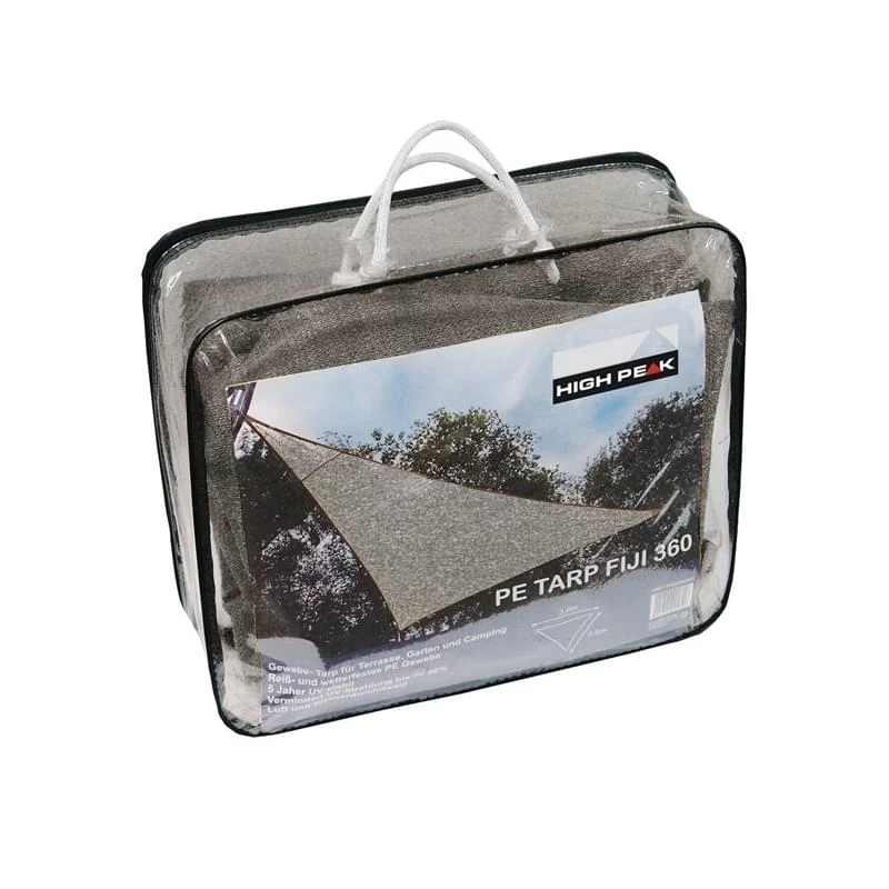 High Peak Bermuda Driehoek Tarp - Grijs 3 High Peak Bermuda Driehoek Tarp - Grijs - Afbeelding 2