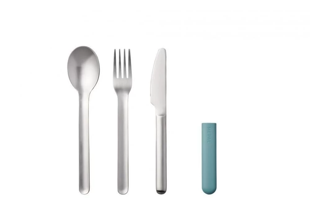 Mepal Bestekset Bloom 3-delig Groen 3 Mepal Bestekset Bloom 3-delig Groen