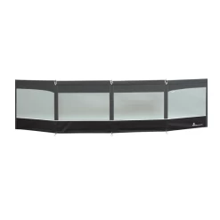 Isabella Ventus 4-delig Windscherm - Zwart