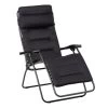 Lafuma RSX Clip Air Comfort XL Relaxstoel Zwart -Wildernis  Camping Winkel 74870 lafuma rsx clip xl aircomfort acier