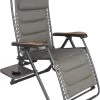 Bardani Riposo Alu 3D Comfort Relaxstoel Grijs -Wildernis  Camping Winkel 76091 bardani riposo alu 3d comfort campingstoel