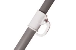 Bo-Camp Parasol Ø 200 Grijs -Wildernis  Camping Winkel 76437 bo camp parasol o 200