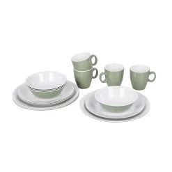 Bo-Camp Serviesset Melamine 16-delig Groen