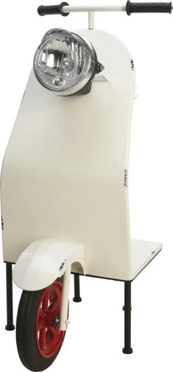 ML Deco Scooter Met Tafel Wit