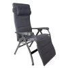 Crespo AP-242 Air-Deluxe Relaxstoel Grijs -Wildernis  Camping Winkel 80905 crespo ap 242 air deluxe ergonomie relaxstoel