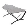 ML Hangmat Met Standaard -Wildernis  Camping Winkel 81064 ml hangmat 260x98x90cm met metale