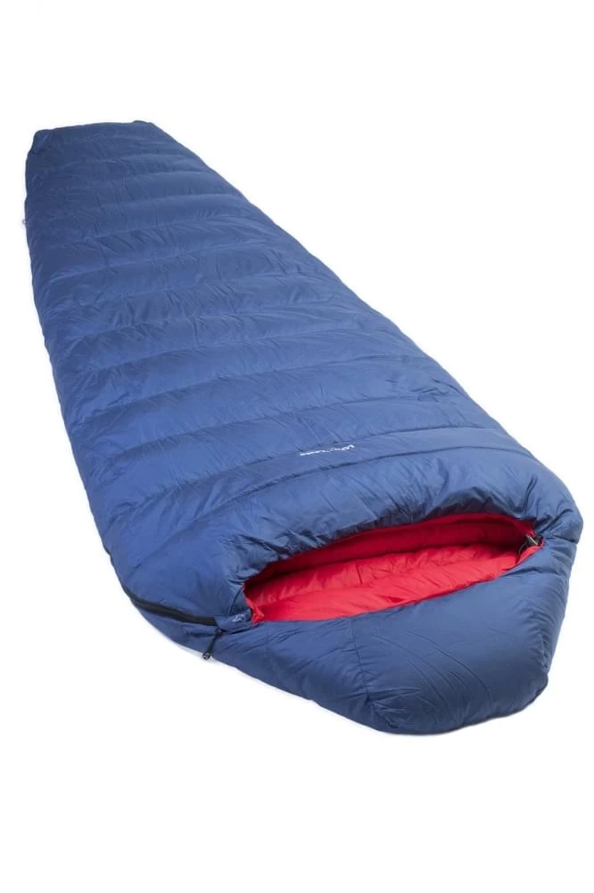 Lowland KIBO Zero Mummy Slaapzak Dons Blauw 3 Lowland KIBO Zero Mummy Slaapzak Dons Blauw