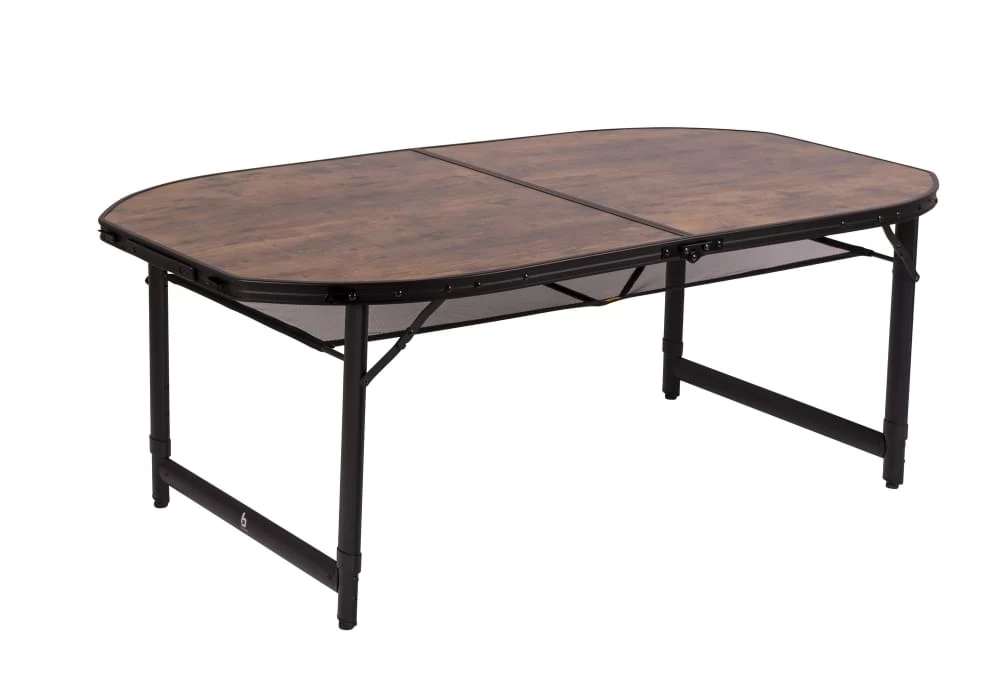 Bo-Camp Industrial Woodbine Ovaal 150 X 80 Cm Campingtafel 4 Bo-Camp Industrial Woodbine Ovaal 150 X 80 Cm Campingtafel - Afbeelding 2