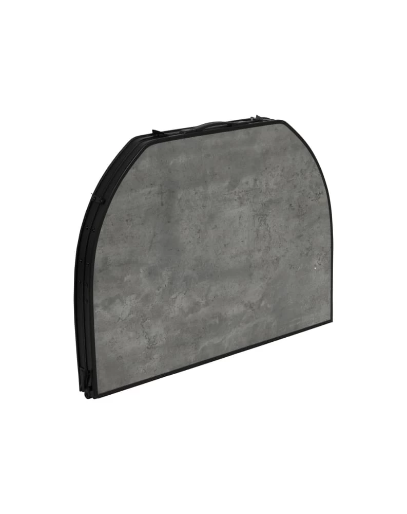 Bo-Camp Northgate Ovaal 120 X 80 Cm Campingtafel Grijs 4 Bo-Camp Northgate Ovaal 120 X 80 Cm Campingtafel Grijs - Afbeelding 2