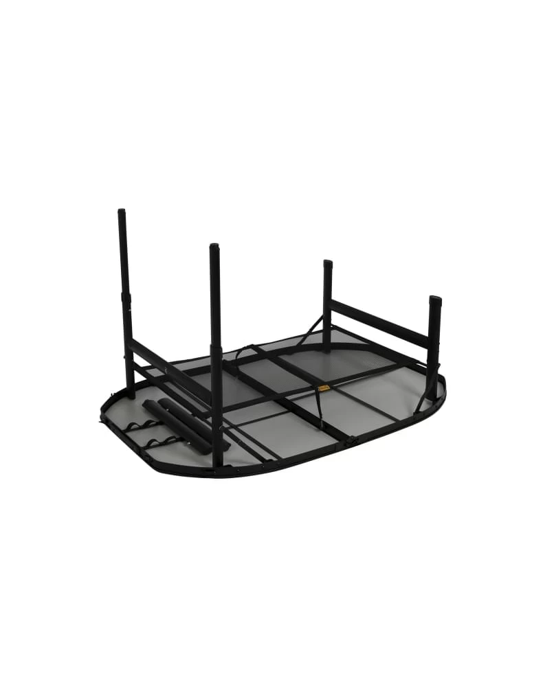 Bo-Camp Northgate Ovaal 120 X 80 Cm Campingtafel Grijs 6 Bo-Camp Northgate Ovaal 120 X 80 Cm Campingtafel Grijs - Afbeelding 4