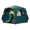 Coleman Octagon BlackOut - 8 Persoons Tent Groen -Wildernis  Camping Winkel 88372 coleman octagon blackout 8 persoons tent
