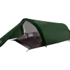 Jack Wolfskin Gossamer II / 2 Persoons Tunneltent Donkergroen -Wildernis  Camping Winkel 88375 jack wolfskin gossamer ii 2 persoons tunneltent
