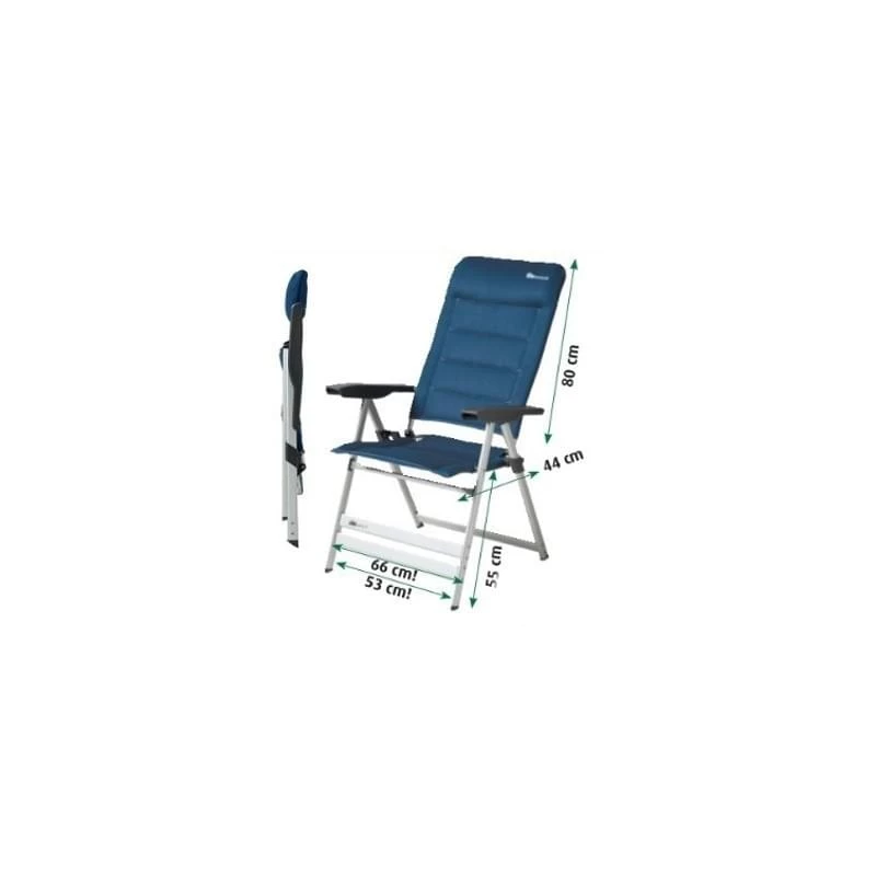 Dukdalf Sublime Campingstoel Blauw 5 Dukdalf Sublime Campingstoel Blauw - Afbeelding 3