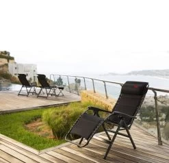 Crespo AP-232 Air-Deluxe Relaxstoel Zwart -Wildernis  Camping Winkel 88788 crespo ap 232 air deluxe relaxstoel