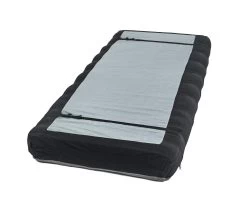 Human Comfort Ablis Thermo Single Luchtbed Hoes - Grijs/Zwart -Wildernis  Camping Winkel 91614 human comfort ablis thermo single luchtbed hoes grijszwart