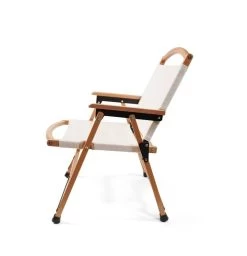 Human Comfort Dolo Canvas Campingstoel Wit -Wildernis  Camping Winkel 91730 human comfort chair dolo canvas campingstoel
