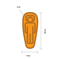 Sea To Summit Comfort Plus R Mummy Slaapmat -Wildernis  Camping Winkel 95940 sea to summit comfort plus r mummy slaapmat