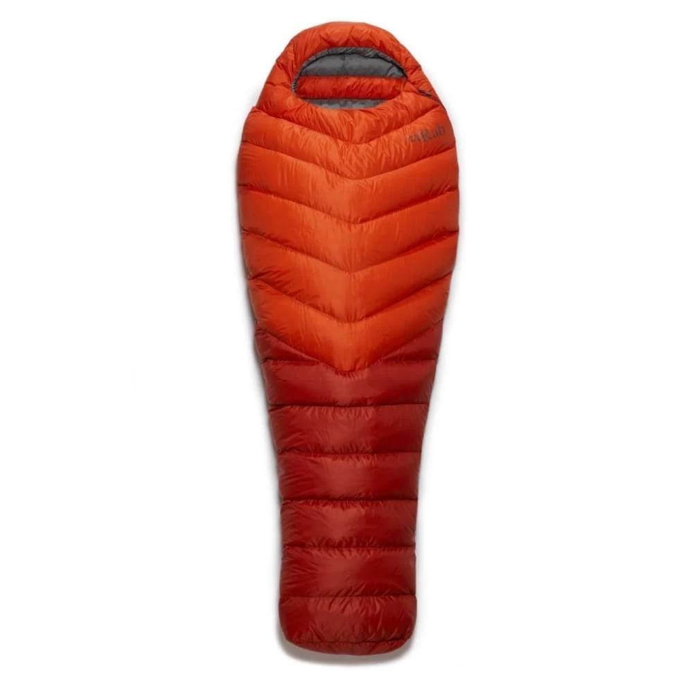 RAB Alpine 200 Long Mummy Slaapzak Dons Oranje 3 RAB Alpine 200 Long Mummy Slaapzak Dons Oranje