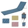 ML Strandmat Met Rugsteun Streep Assorti -Wildernis  Camping Winkel 98524 ml strandmat met rugsteun streep assorti