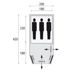 Bardani Airwolf 200 TC / 2 Persoons Opblaastent Beige 15 Bardani Airwolf 200 TC / 2 Persoons Opblaastent Beige -Wildernis Camping Winkel 98696 bardani airwolf 200 tc 2 persoons opblaastent