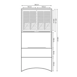 Eurotrail Georgia BTC / 4 Persoons Tent Zwart 9 Eurotrail Georgia BTC / 4 Persoons Tent Zwart -Wildernis Camping Winkel 98807 eurotrail georgia btc 4 persoons tent